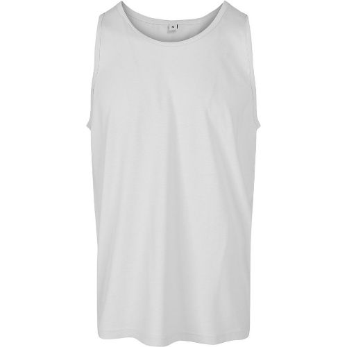 Build Your Brand Basic Basic Tank White